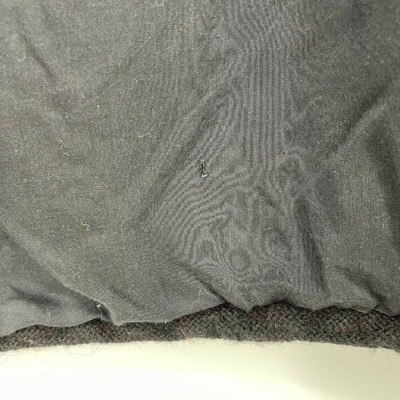 Flamstead of Vermont Vintage Red & Black Wool Poncho Cape Jacket - Picture 10 of 10